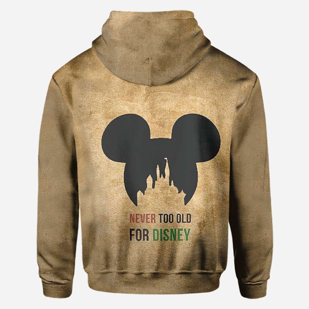 Never Too Old Mouse All Over Shirts