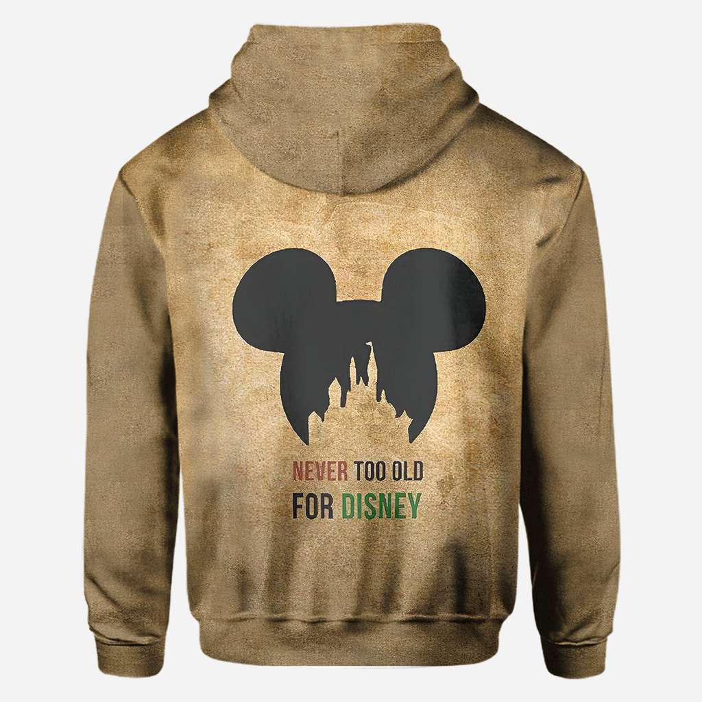 Never Too Old Mouse All Over Shirts