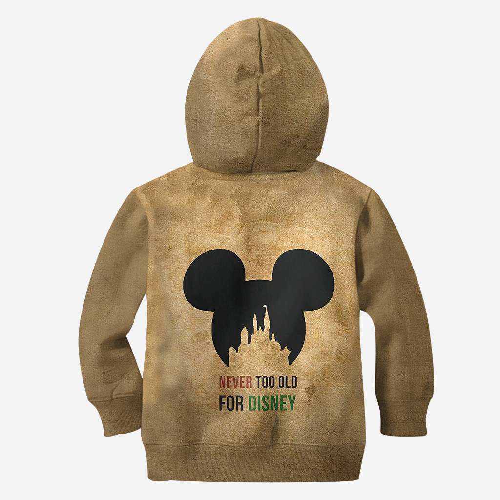 Never Too Old Mouse All Over Shirts