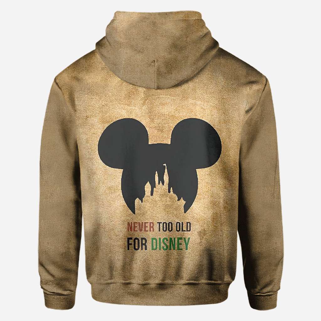 Never Too Old Mouse All Over Shirts