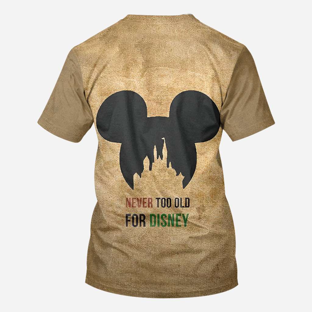 Never Too Old Mouse All Over Shirts