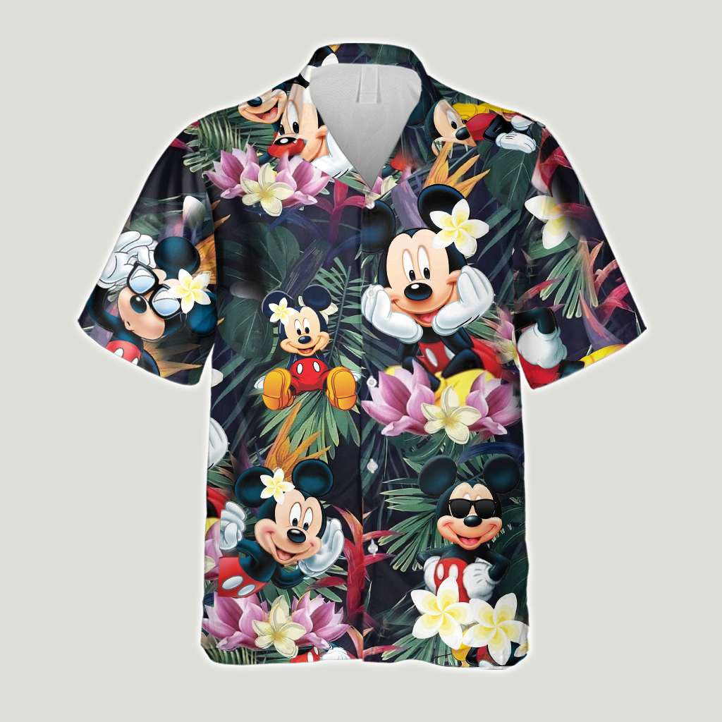 Tropical Mouse Mouse Hawaiian Shirt
