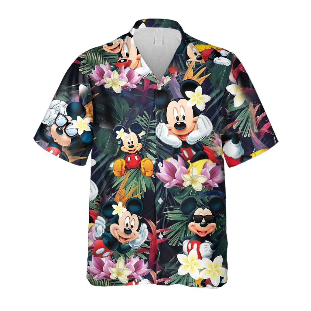 Tropical Mouse Mouse Hawaiian Shirt
