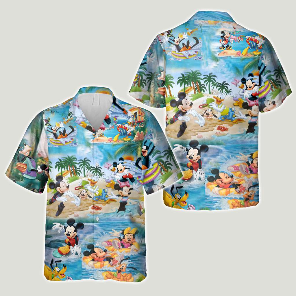 Tropical Mouse - Mouse Hawaiian Shirt 0523