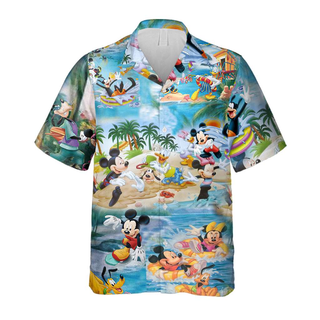 Tropical Mouse - Mouse Hawaiian Shirt 0523