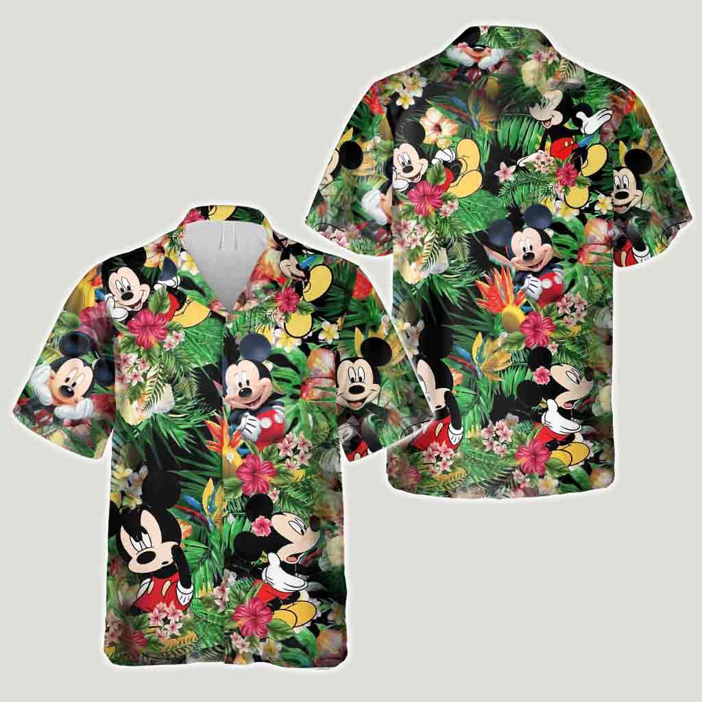 Tropical Mouse - Mouse Hawaiian Shirt 0523
