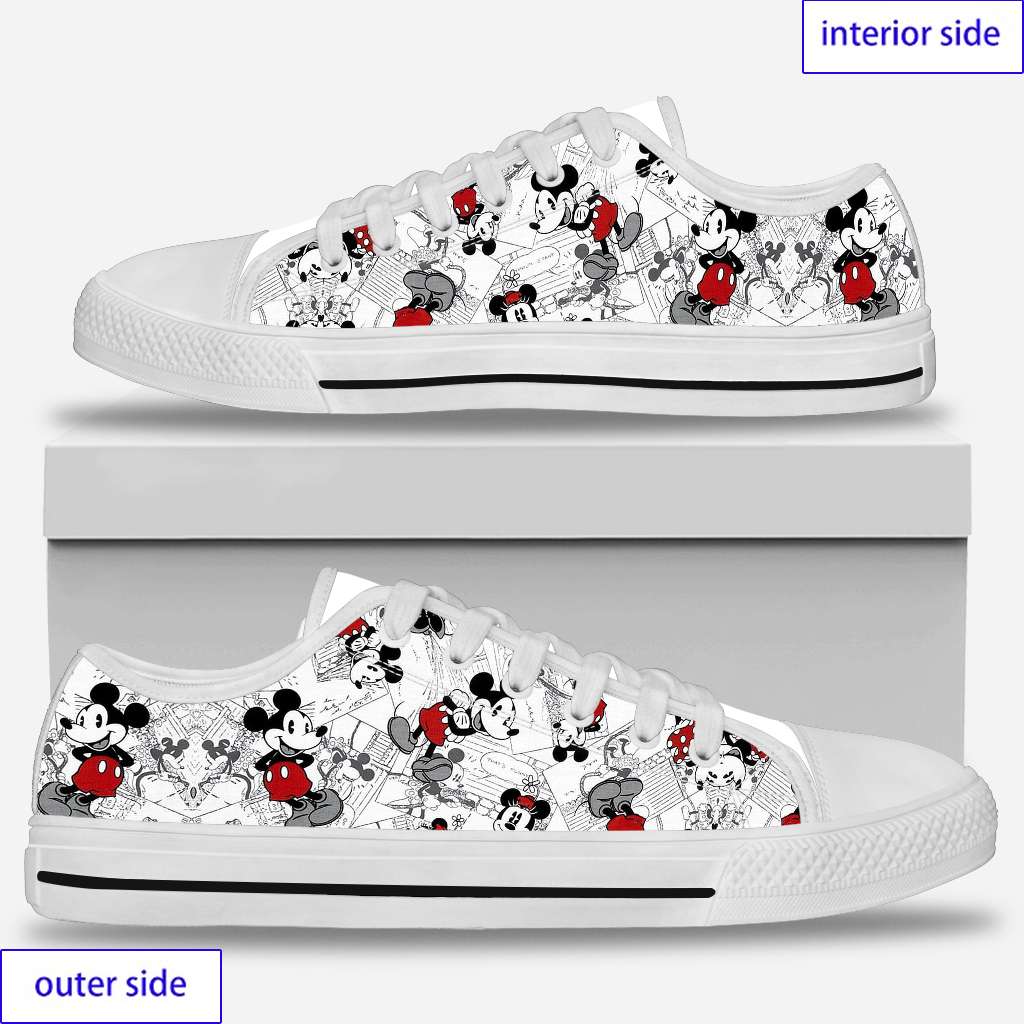 Love Mouse Mouse Low Top Shoes