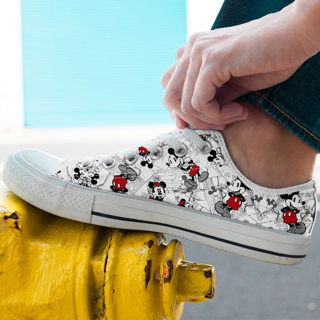 Love Mouse Mouse Low Top Shoes