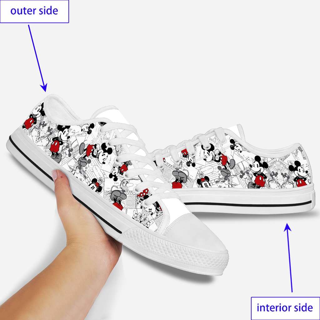 Love Mouse Mouse Low Top Shoes