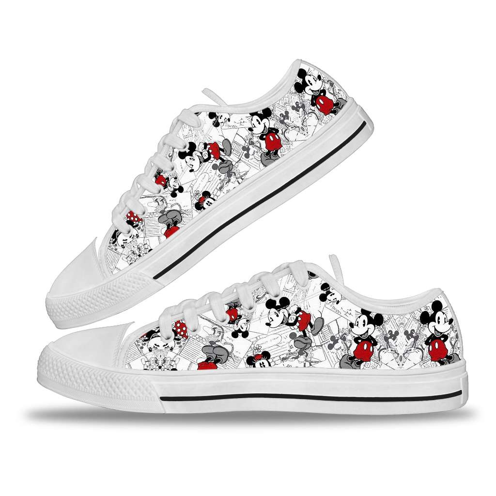 Love Mouse Mouse Low Top Shoes