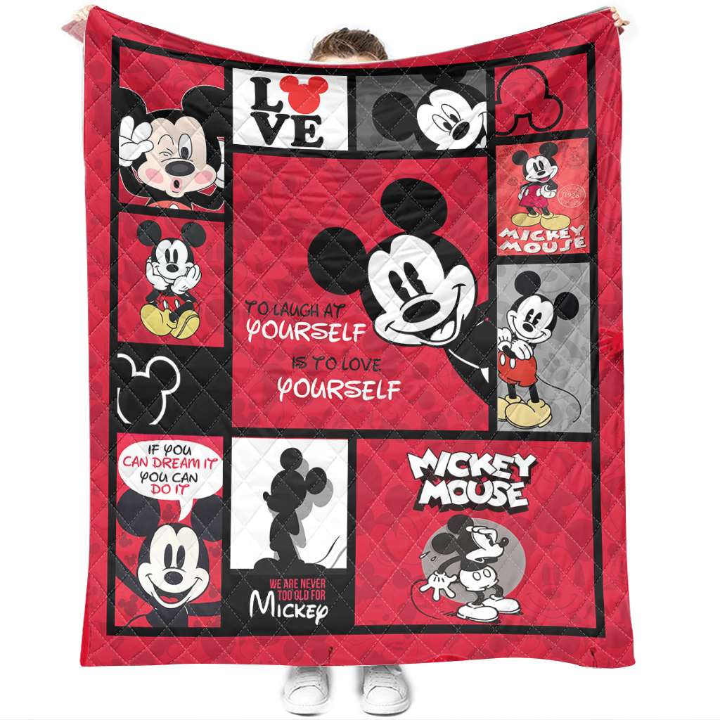 Love Yourself Mouse Quilt