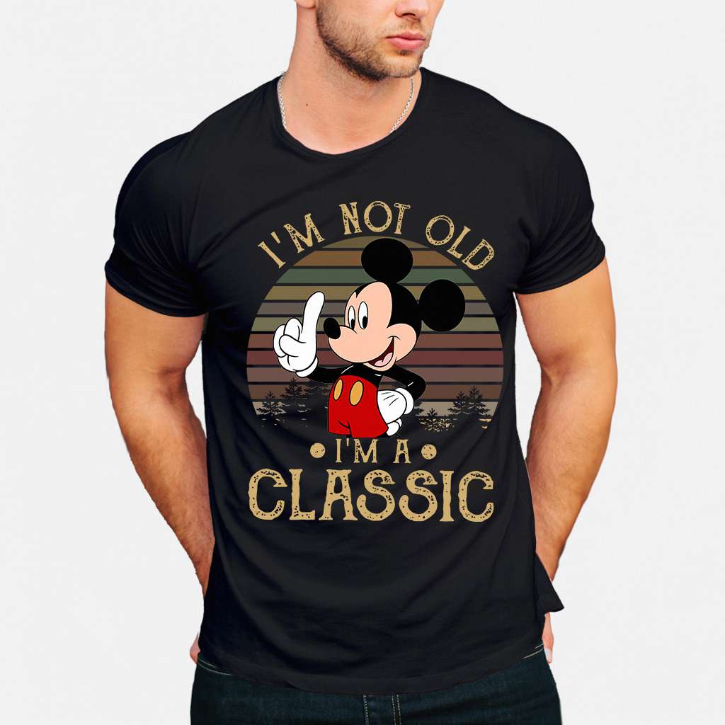 I'm Not Old I'm A Classic - Mouse T-shirt and Hoodie 0523