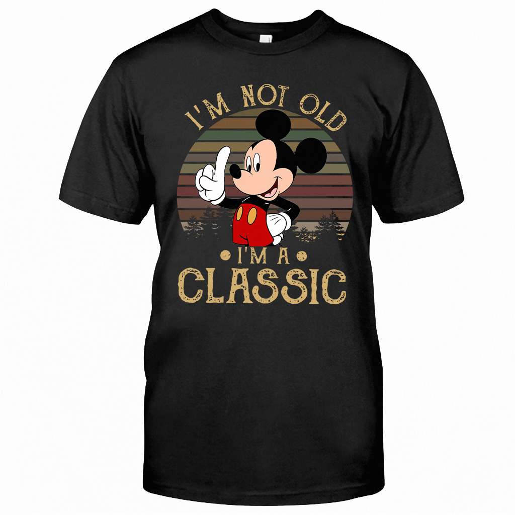 I'm Not Old I'm A Classic - Mouse T-shirt and Hoodie 0523