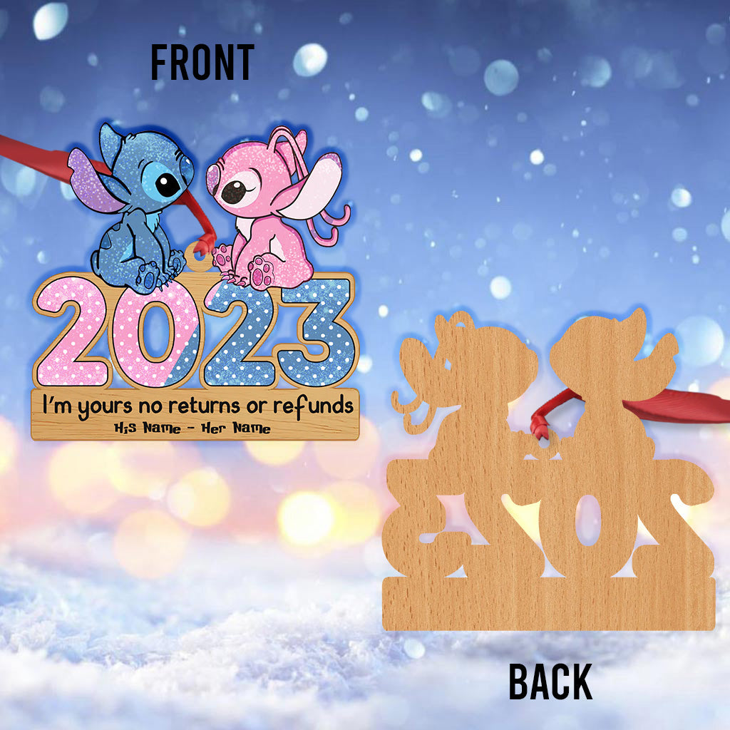 I’m Yours - Personalized Christmas Ohana Ornament