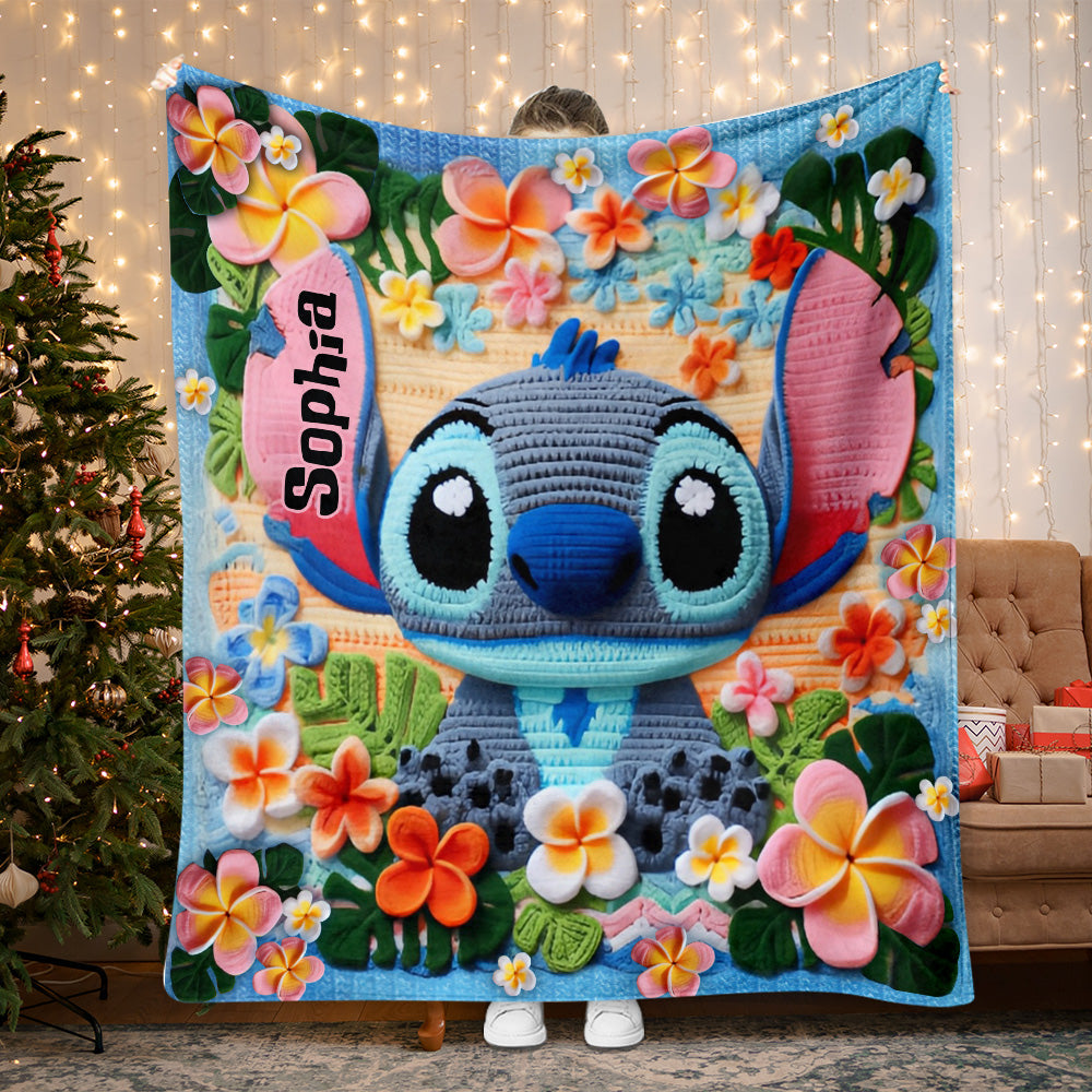 Ohana Means Family - Personalized Ohana Blanket