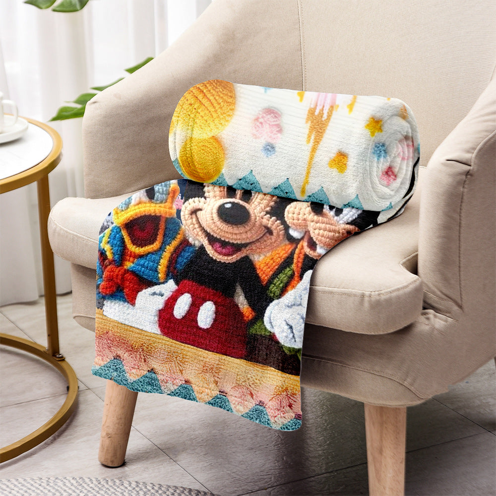 Magical Mouse Ears - Personalized Mouse Blanket