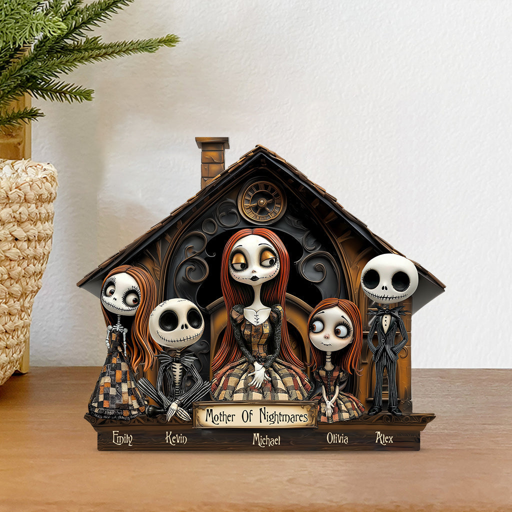 Mother Father Of Nightmares - Personalized Nightmare Custom Shaped Acrylic Plaque