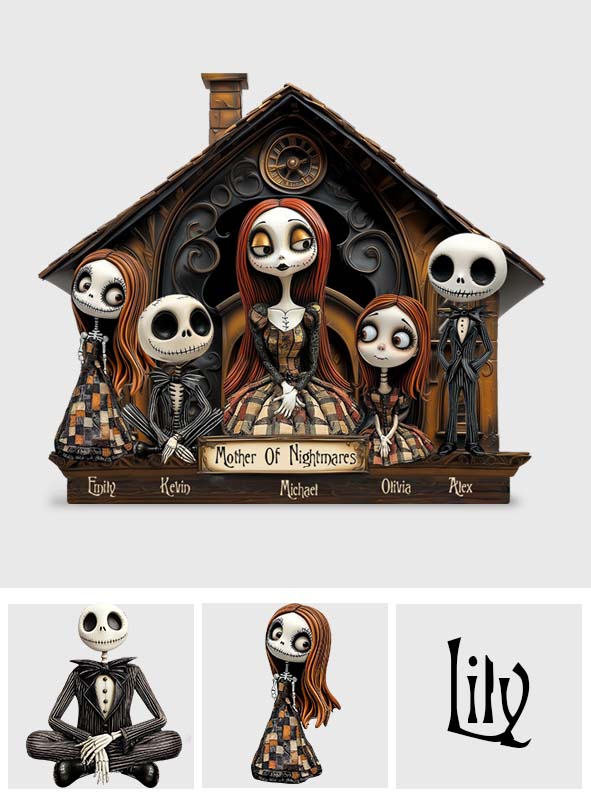 Mother Father Of Nightmares - Personalized Nightmare Custom Shaped Acrylic Plaque