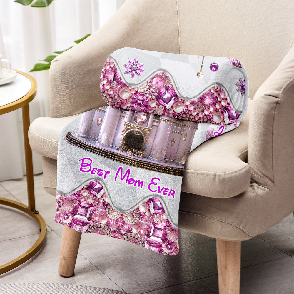 Magical Castle Gift For Mom, Grandma - Personalized Mouse Blanket