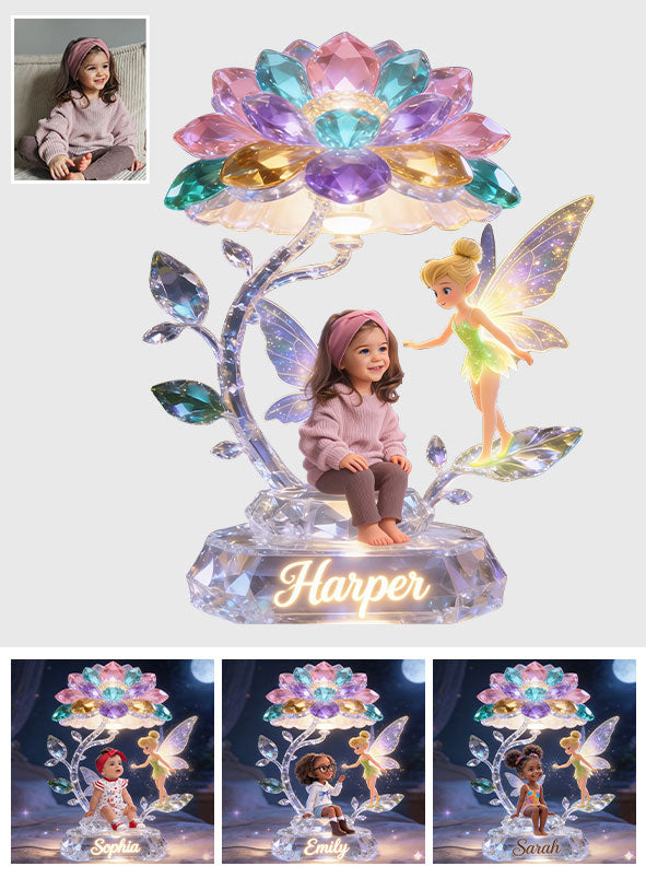 Custom Any Photo - Personalized Kid Acrylic LED Night Light