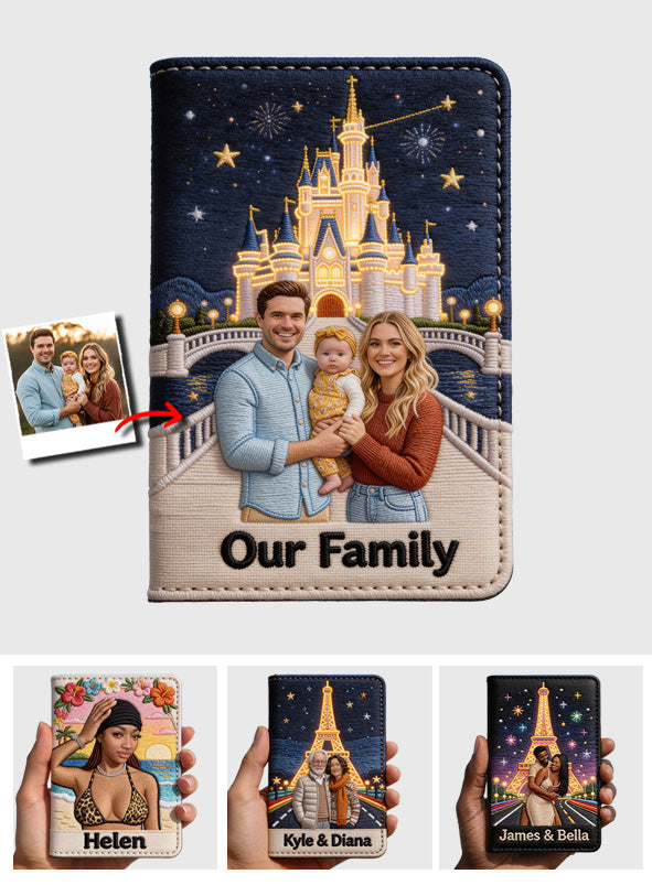 Let The Adventure Begin - Personalized Travelling Passport Holder