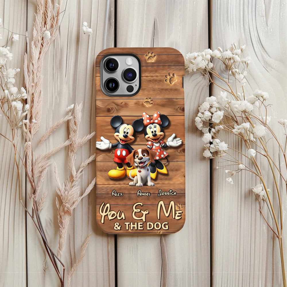 Dog Mom Dog Dad - Personalized Dog Full Print Phone Case