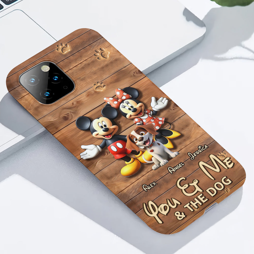 Dog Mom Dog Dad - Personalized Dog Full Print Phone Case