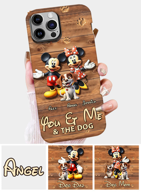 Dog Mom Dog Dad - Personalized Dog Full Print Phone Case