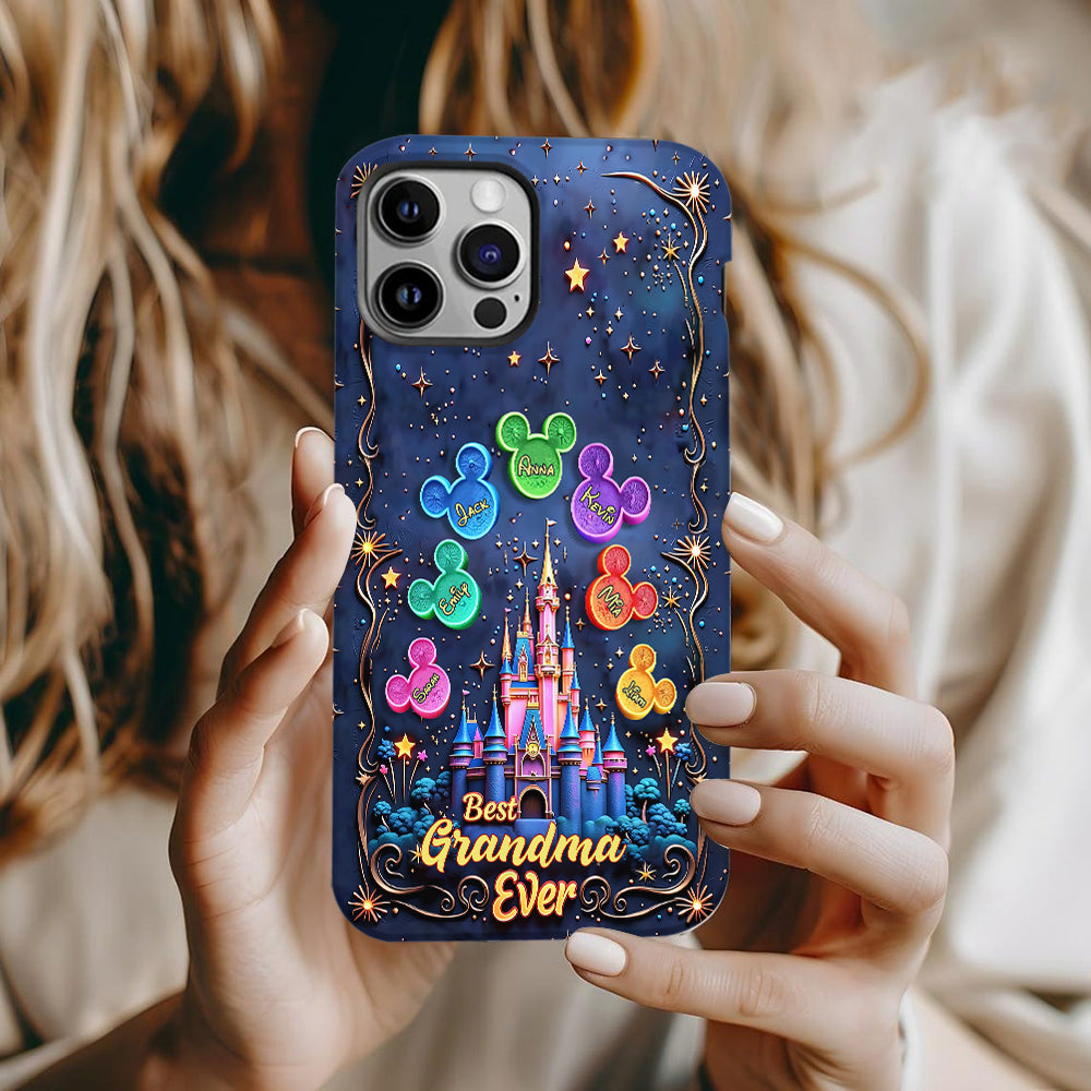 Best Grandma/ Mom Ever - Personalized Mouse Full Print Phone Case