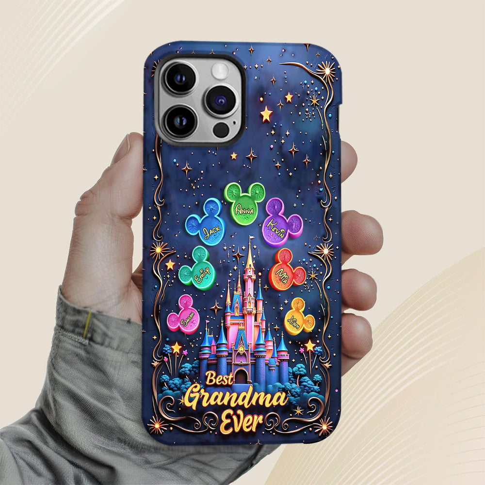 Best Grandma/ Mom Ever - Personalized Mouse Full Print Phone Case