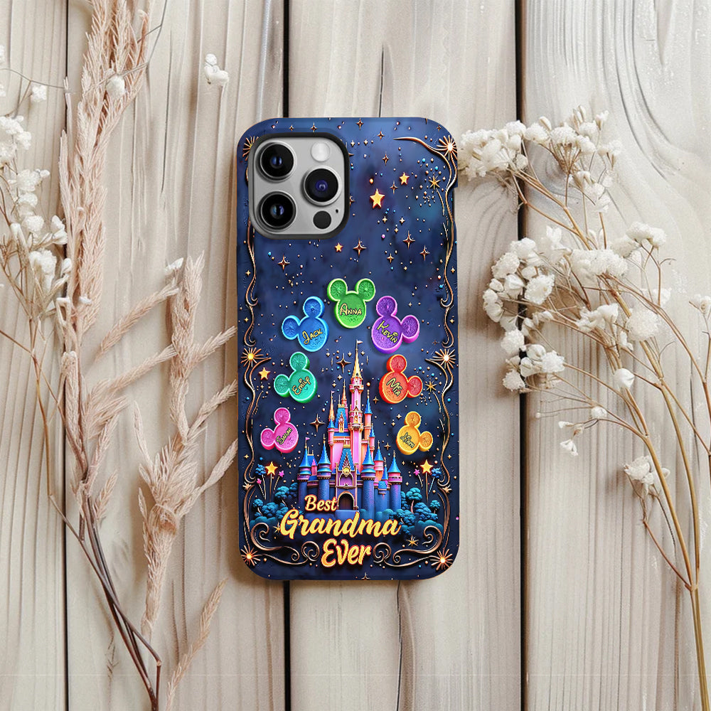 Best Grandma/ Mom Ever - Personalized Mouse Full Print Phone Case