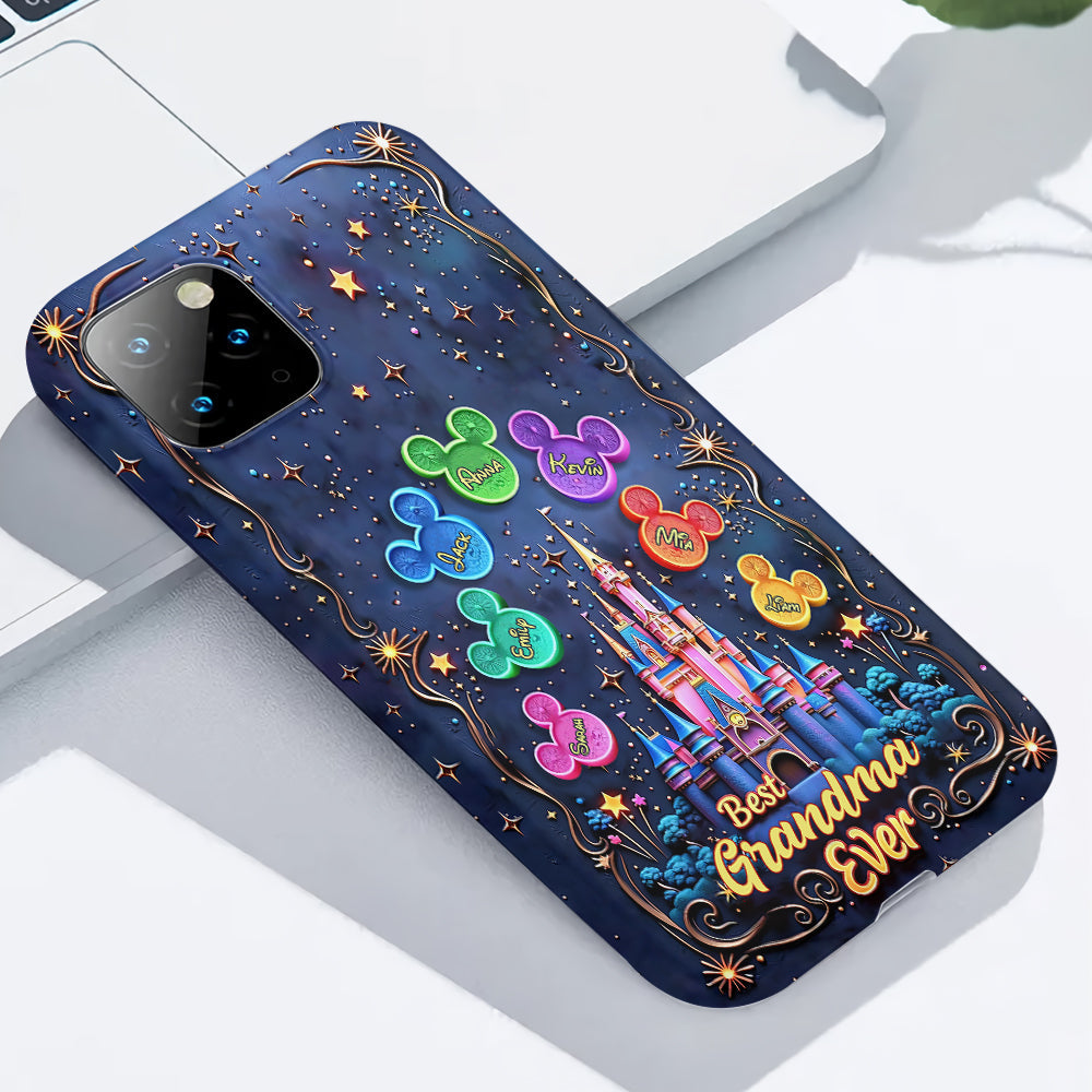 Best Grandma/ Mom Ever - Personalized Mouse Full Print Phone Case
