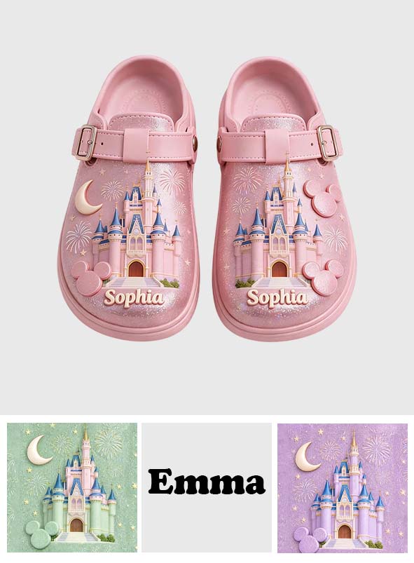 Believe In Magic - Personalized Dream Trip Clogs With Arch Support