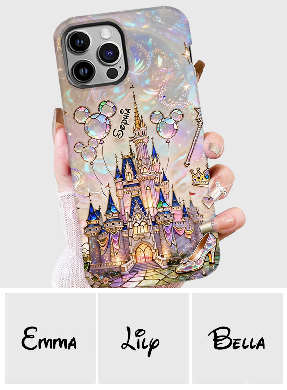 The Magical Castle - Personalized Mouse Full Print Phone Case