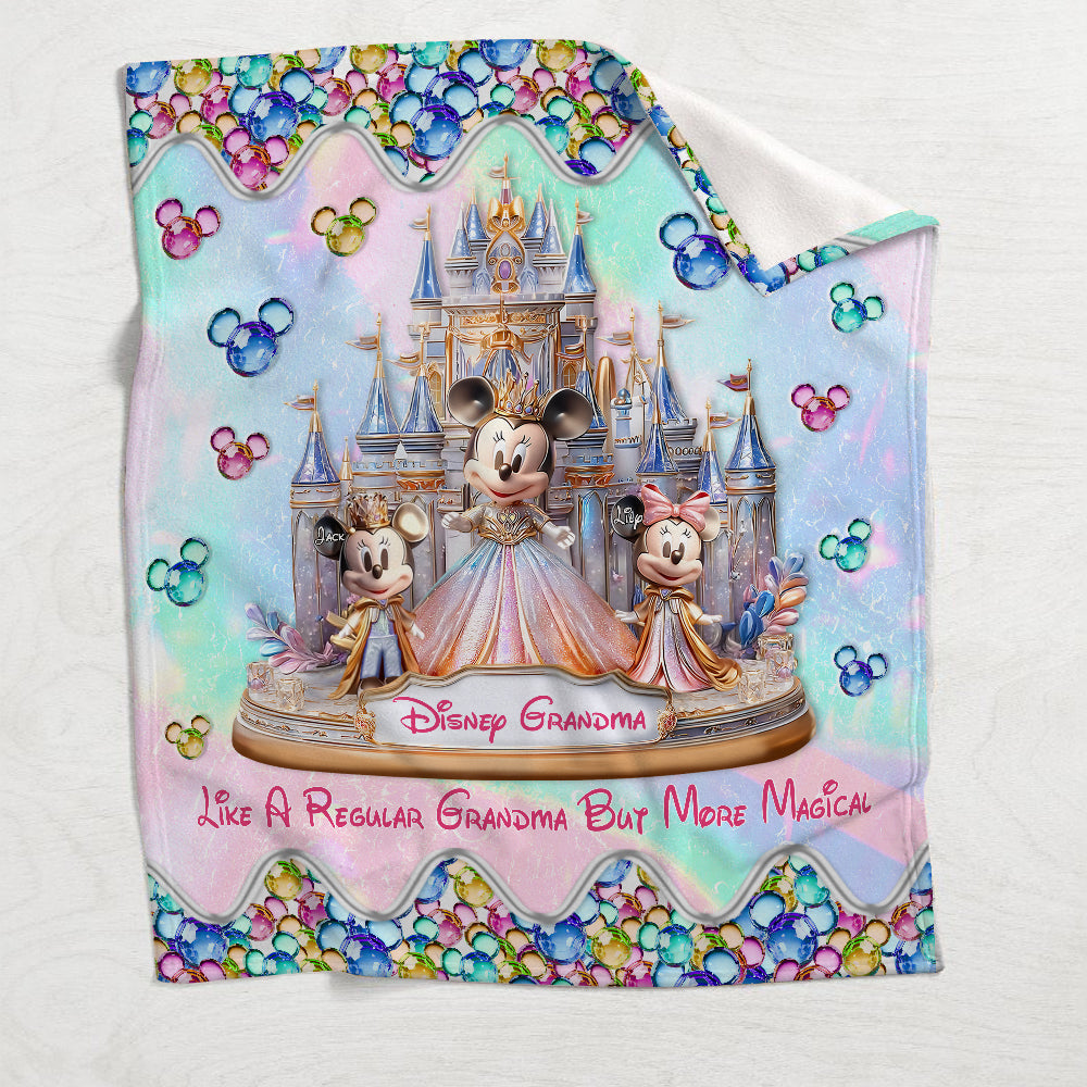 Magic Grandma - Personalized Mouse Blanket