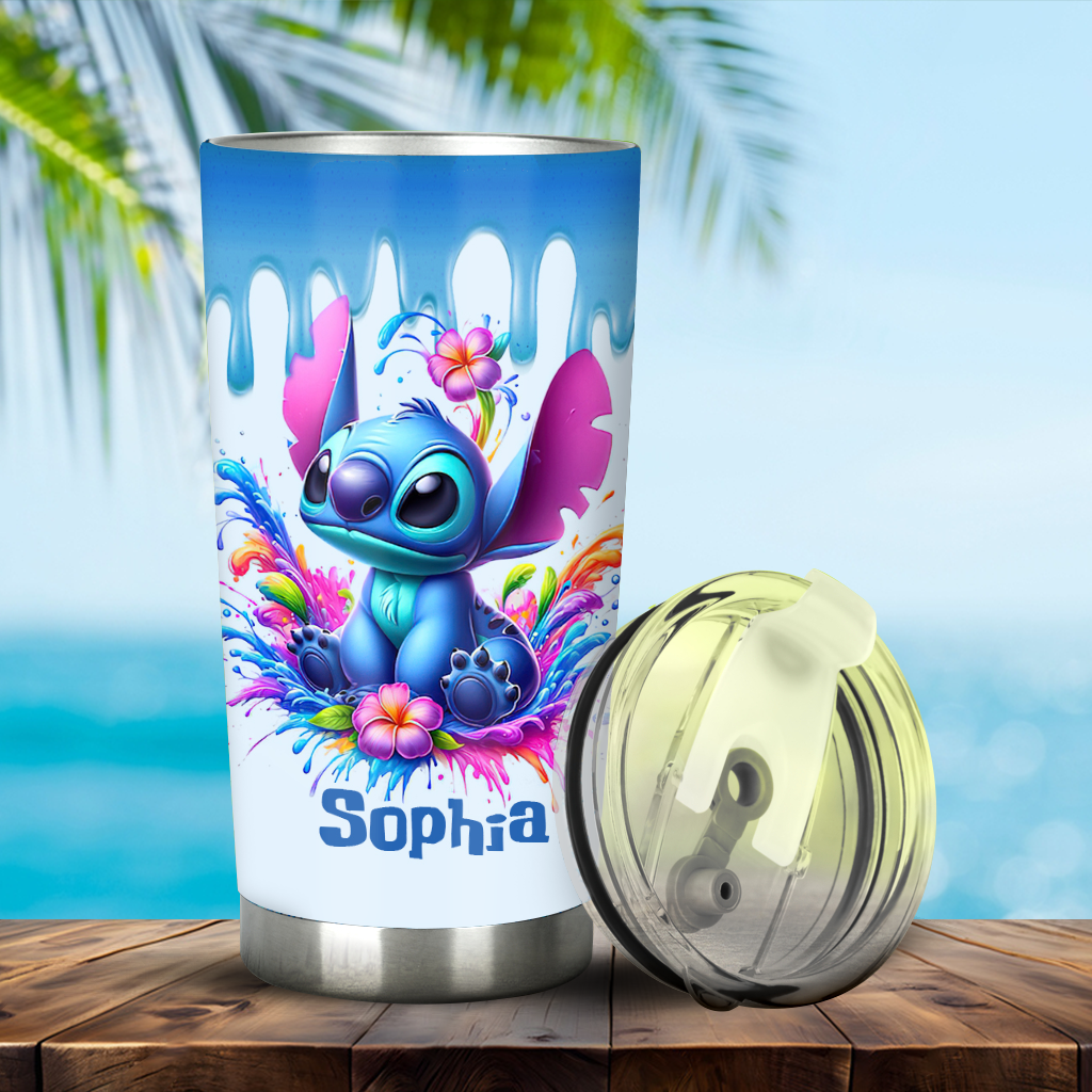 Blue Ohana - Personalized Ohana Tumbler