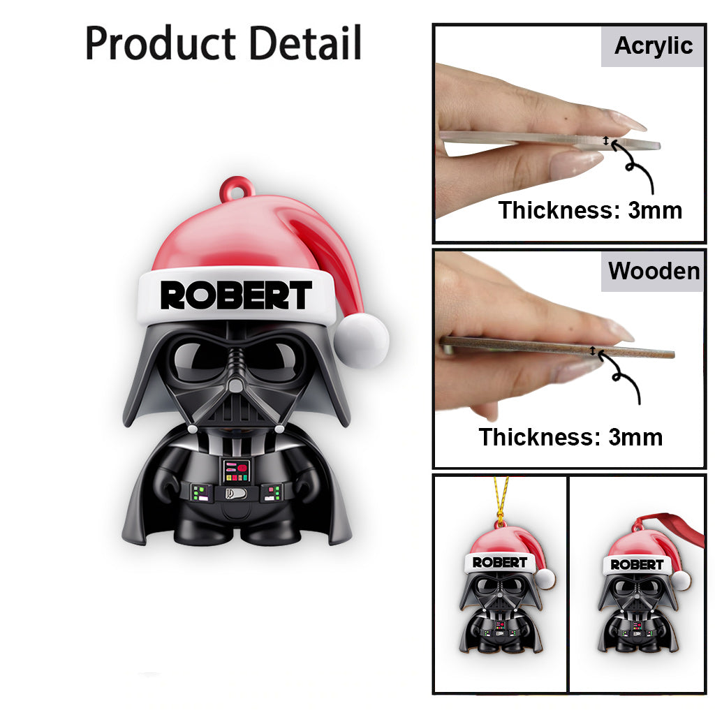Merry Christmas - Personalized The Force Ornament