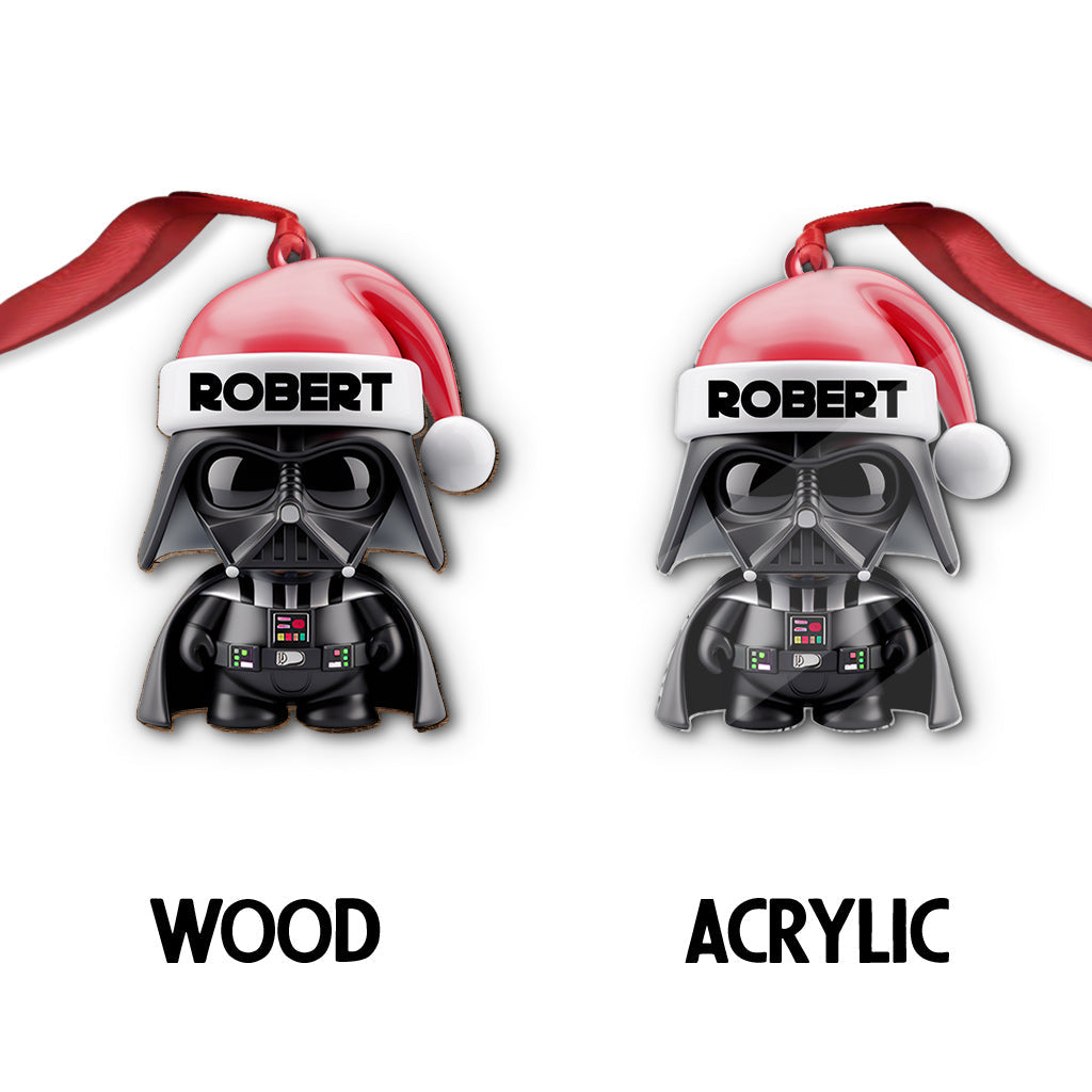 Merry Christmas - Personalized The Force Ornament