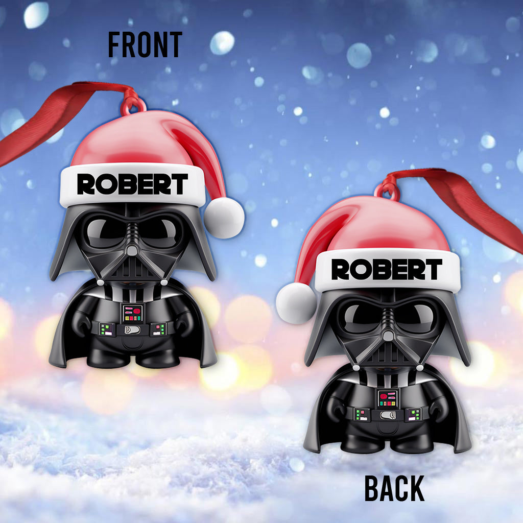 Merry Christmas - Personalized The Force Ornament