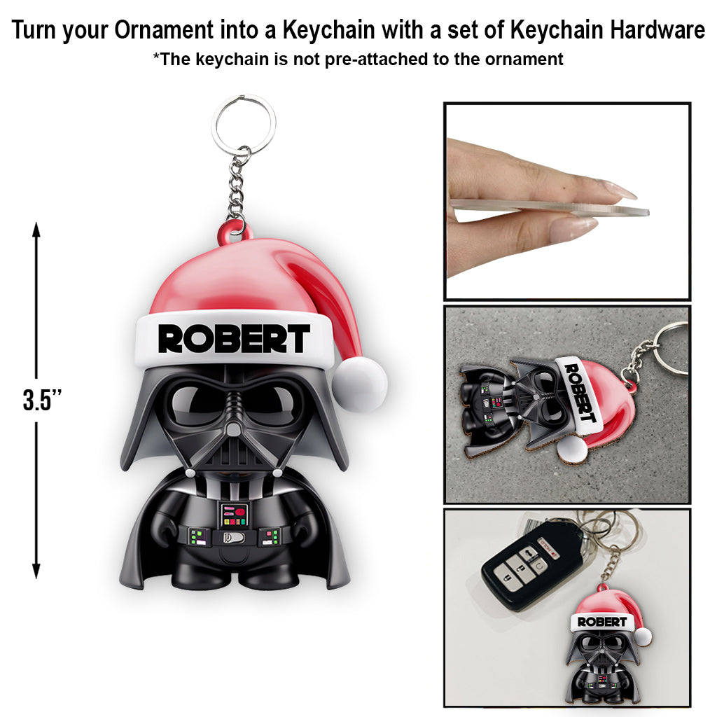 Merry Christmas - Personalized The Force Ornament