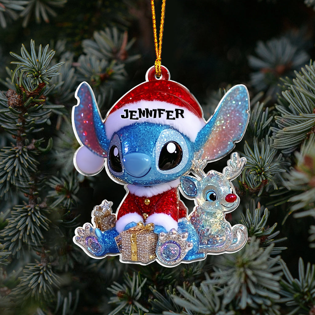 Ohana Means Family - Personalized Ohana Ornament