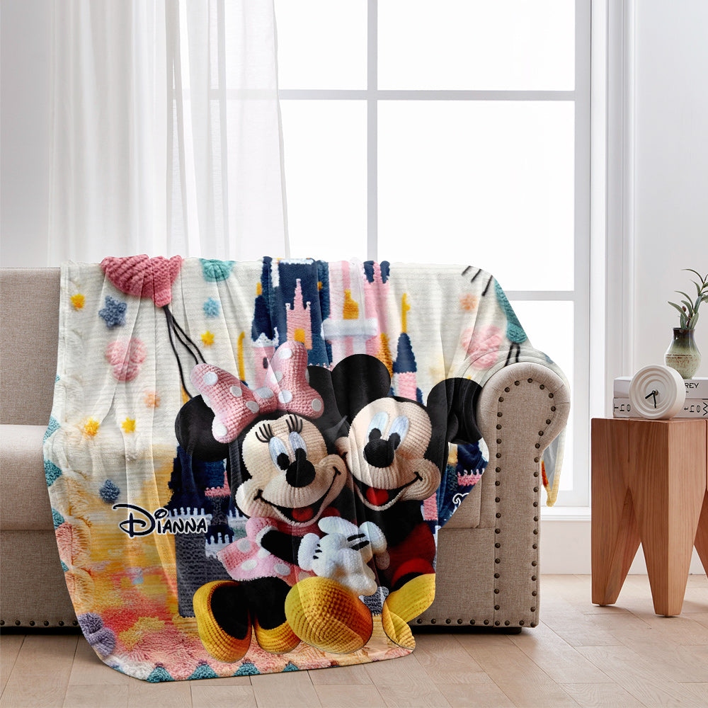 You & Me We Got This - Personalized Mouse Blanket