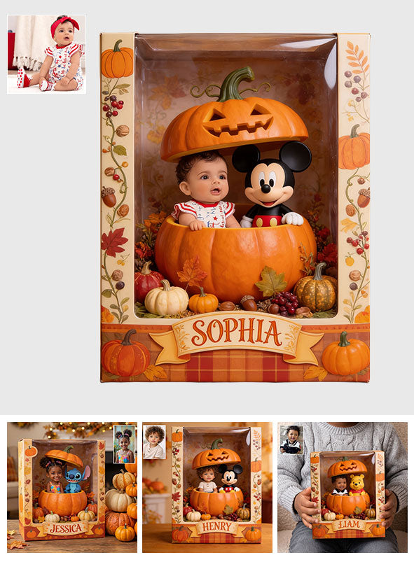 It's The Most Beautiful Time Of The Year - Personalized Mouse Acrylic Display Box