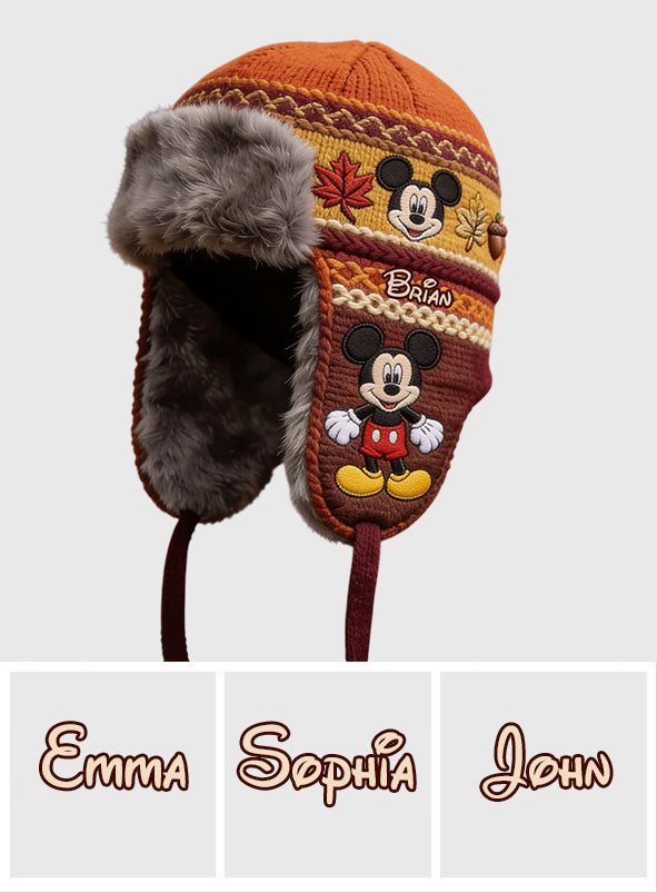 Magical Autumn - Personalized Mouse Trapper Hat