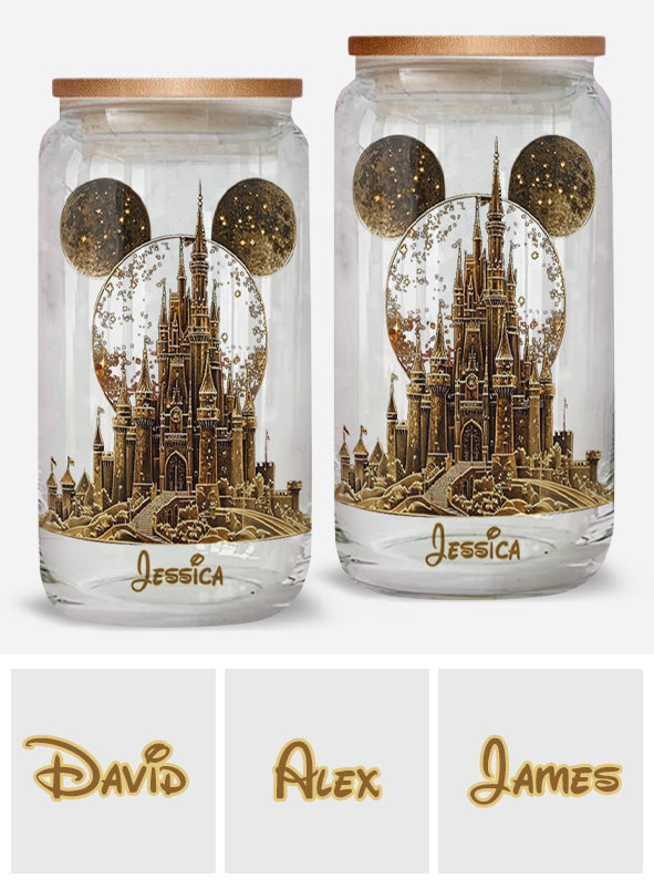 Magical Castle - Personalized Mouse Can Glass