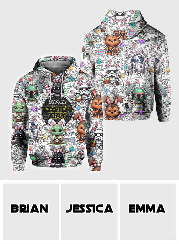 Happy Easter - Personalized The Force All Over Shirt