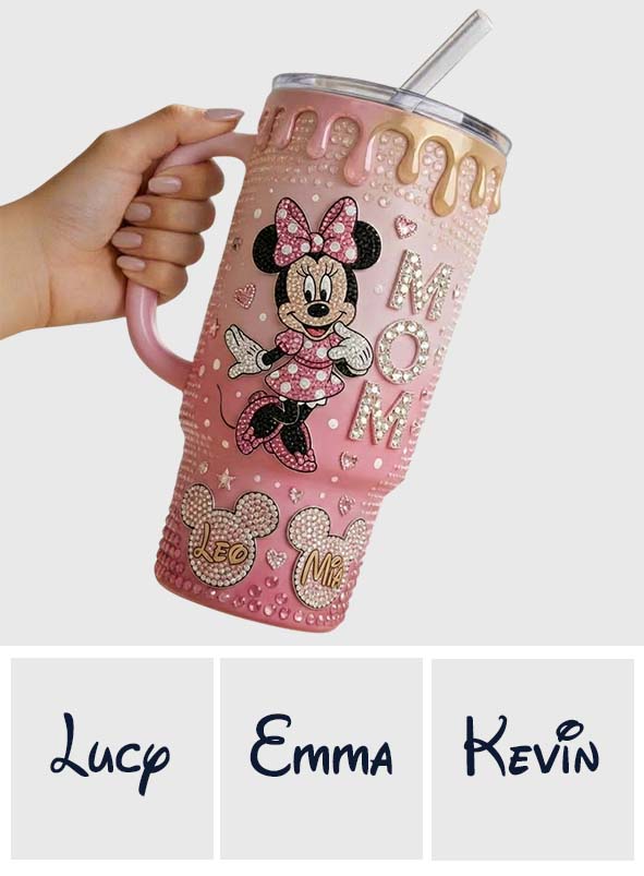 Mouse Mama - Personalized Mouse Tumbler With Handle