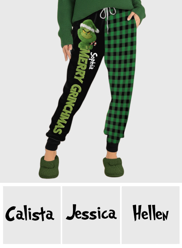 Merry Greenmas - Personalized Stole Christmas Unisex Sweatpants