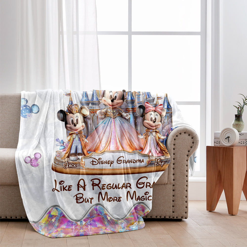 Magic Grandma - Personalized Mouse Blanket
