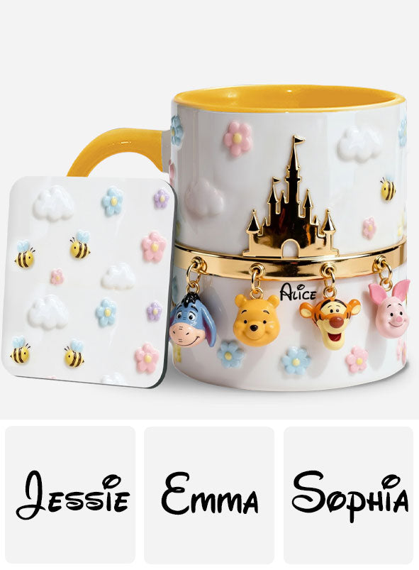 Friends - Personalized Mouse Accent Mug & Coaster